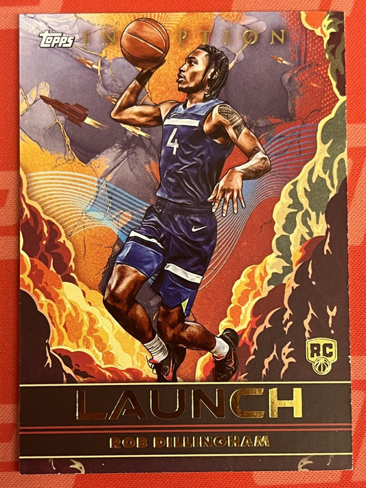 2024-25 Topps Inception Launch ##lard Rob Dillingham