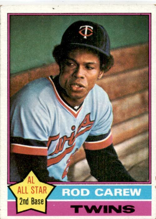 1976 Topps #400 Rod Carew Minnesota Twins