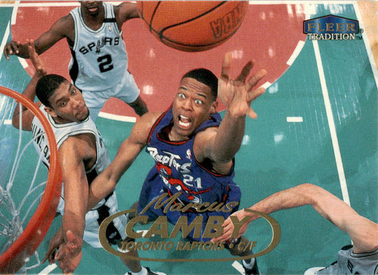 1998-99 Fleer Tradition #6 Marcus Camby Toronto Raptors