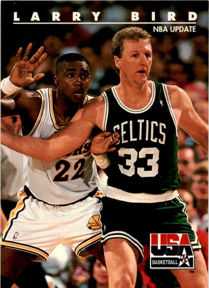 1992 SkyBox USA #10 Larry Bird USA