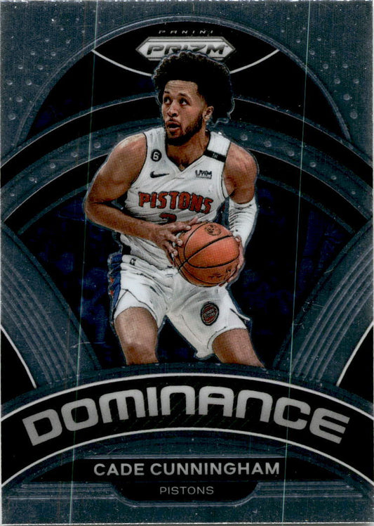2022 Prizm Dominance #7 Cade Cunningham  Detroit Pistons