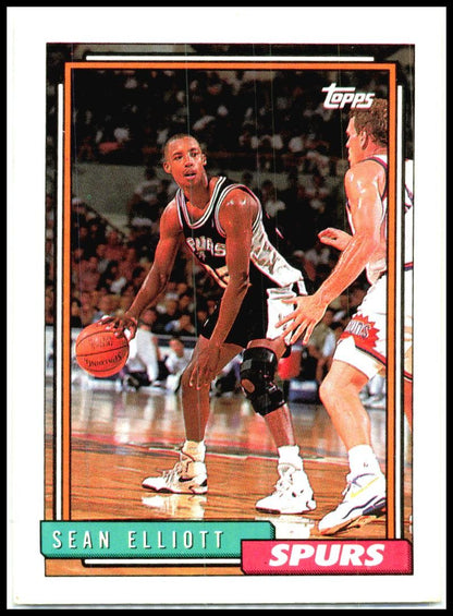 1992-93 Topps #10 Sean Elliott San Antonio Spurs