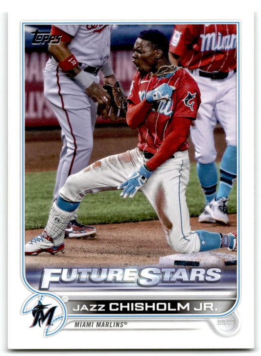 2022 Topps Jazz Chisholm Jr. Miami Marlins #6