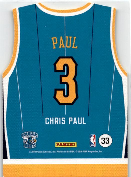 2009-10 Panini Threads Team Threads Away #29 Chris Paul New Orleans Hornets