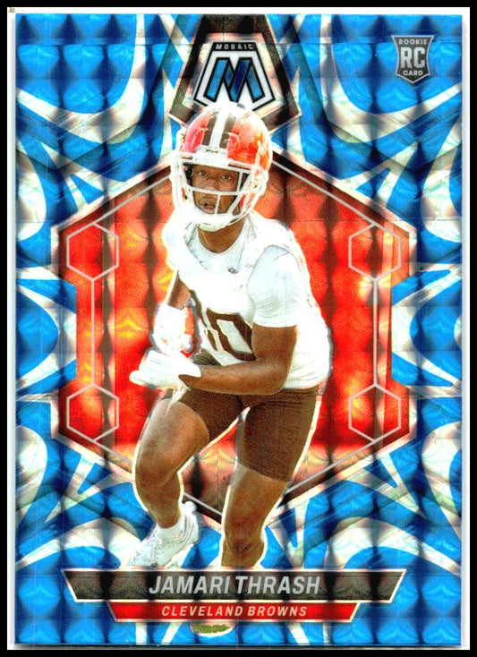 2024 Mosaic c Reactive Blue #394 Jamari Thrash Browns