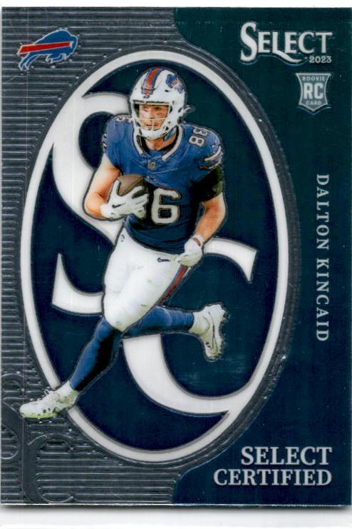 2023 Panini Select Select Certified Rookies #CRO-DKI Dalton Kincaid Bills