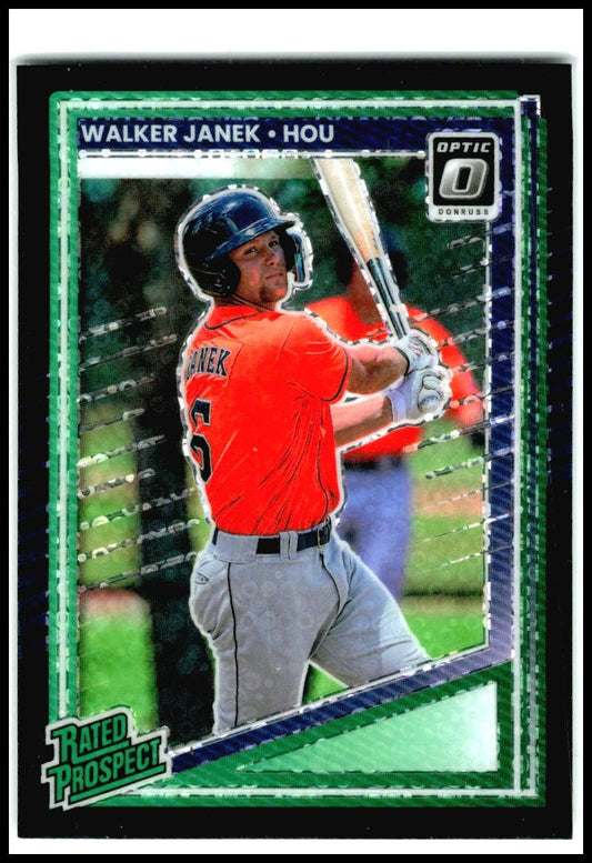 2025 Donruss Circles Prizm #176 Walker Janek Houston Astros