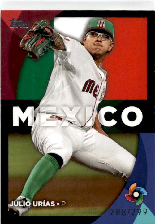 2023 Topps 2023 World Baseball Classic Stars Black #WBC-22 Julio Urias