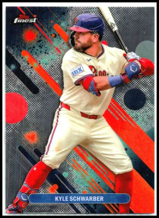 2025 Topps Finest #88 Kyle Schwarber