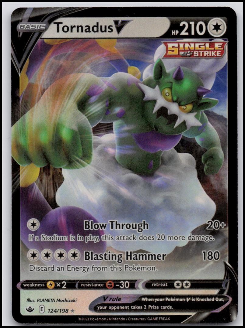 SWSH06: Chilling Reign #124/198 Tornadus V