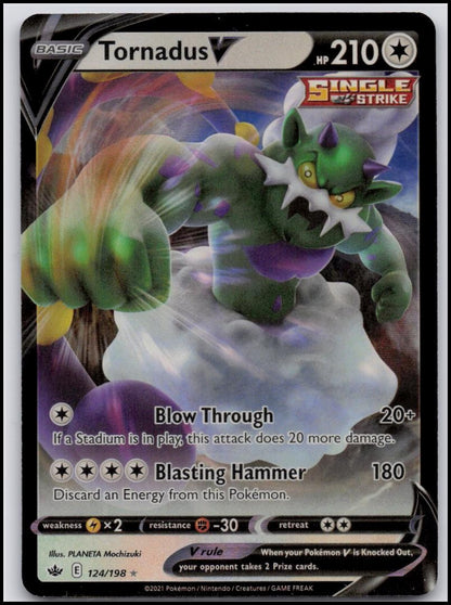 SWSH06: Chilling Reign #124/198 Tornadus V