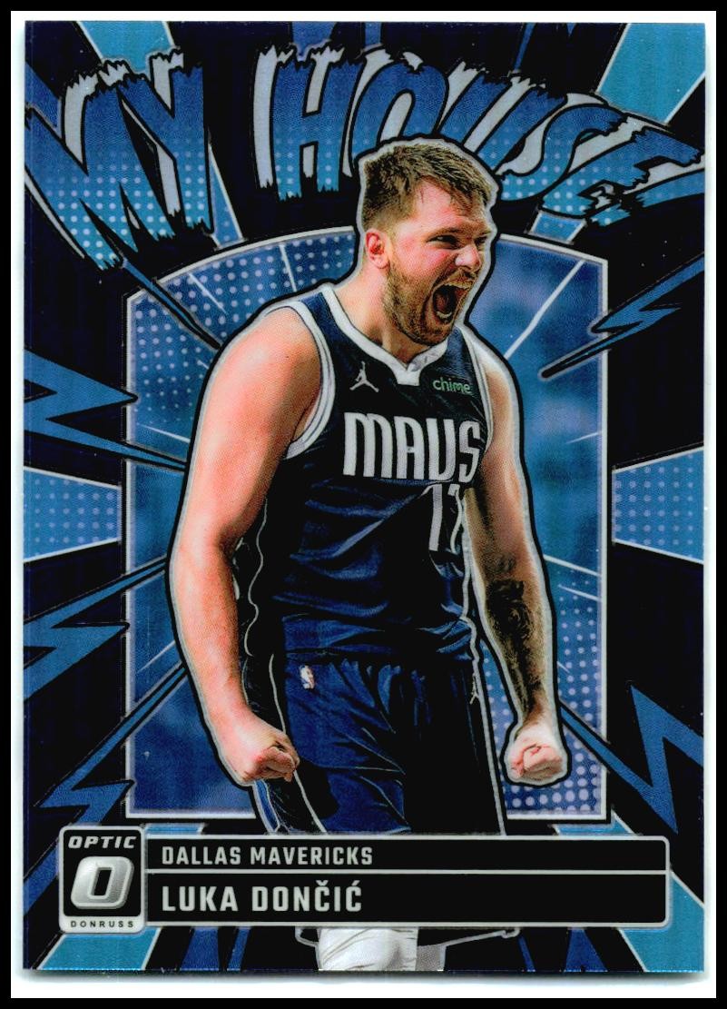 2024-25 Donruss Optic My House Purple #14 Luka Doncic Dallas Mavericks