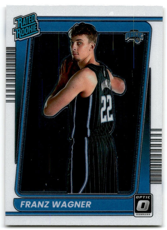 2021-22 Donruss Optic Franz Wagner Rookie Orlando Magic #185