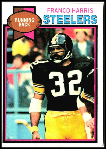 1979 Topps Cream Colored Back #300 Franco Harris Pittsburgh Steelers