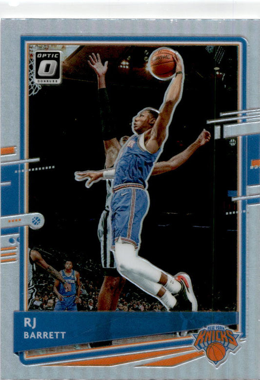 2020-21 Donruss Optic Holo #62 RJ Barrett New York Knicks