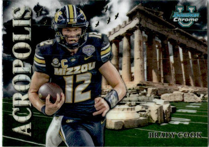 2024 Bowman University Chrome Acropolis #A-10 Brady Cook Missouri Tigers