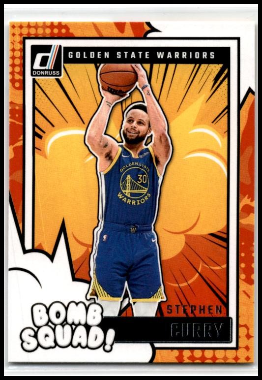 2024-25 Donruss Bomb Squad #1 Stephen Curry Golden State Warriors