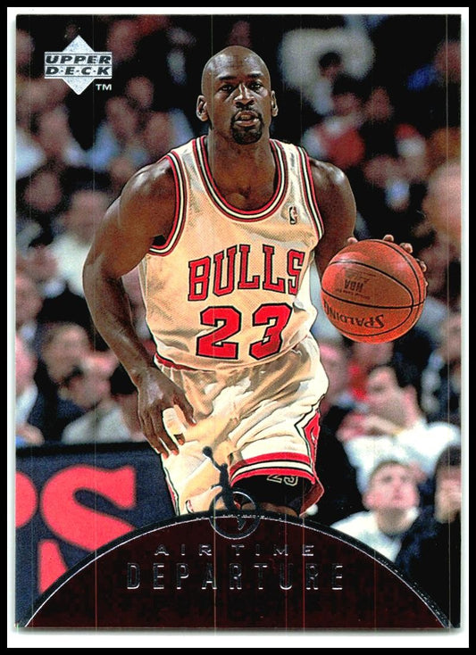 1997-98 Upper Deck Jordan Air Time #AT2 Michael Jordan Chicago Bulls