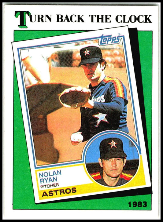 1988 Topps #661 Nolan Ryan Houston Astros