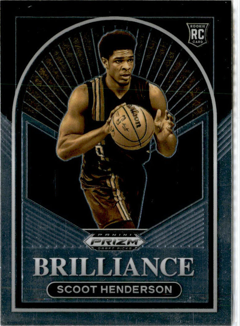 2023 Panini Prizm Draft Picks #3 Scoot Henderson RC Portland Trail Blazers