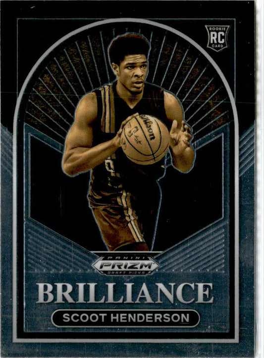 2023 Panini Prizm Draft Picks #3 Scoot Henderson RC Portland Trail Blazers