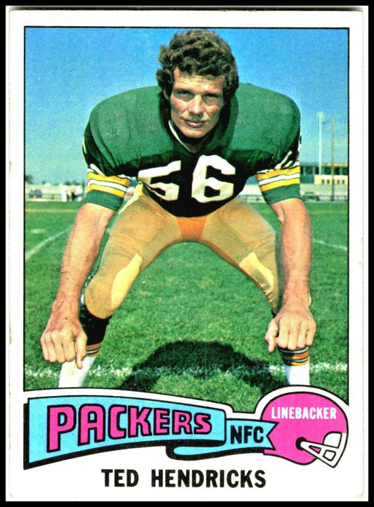 1975 Topps #315 Ted Hendricks Green Bay Packers