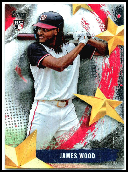 2025 Topps Stars of MLB #SMLB-18 James Wood Washington Nationals