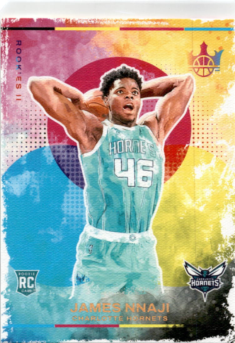 2023-24 Panini Court Kings #123 James Nnaji Rookie Washington Wizards