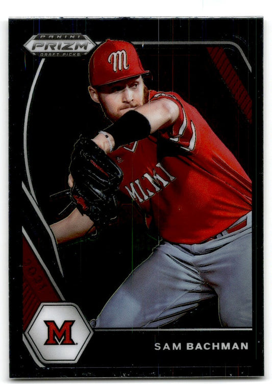 2021 Panini Prizm Draft Picks Sam Bachman Anaheim Angels #PDP9