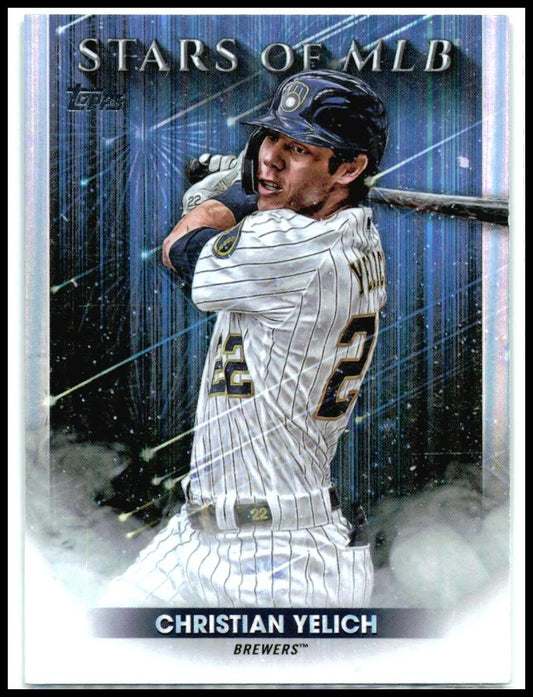 2022 Topps Stars of MLB #SMLB-11 Christian Yelich Milwaukee Brewers