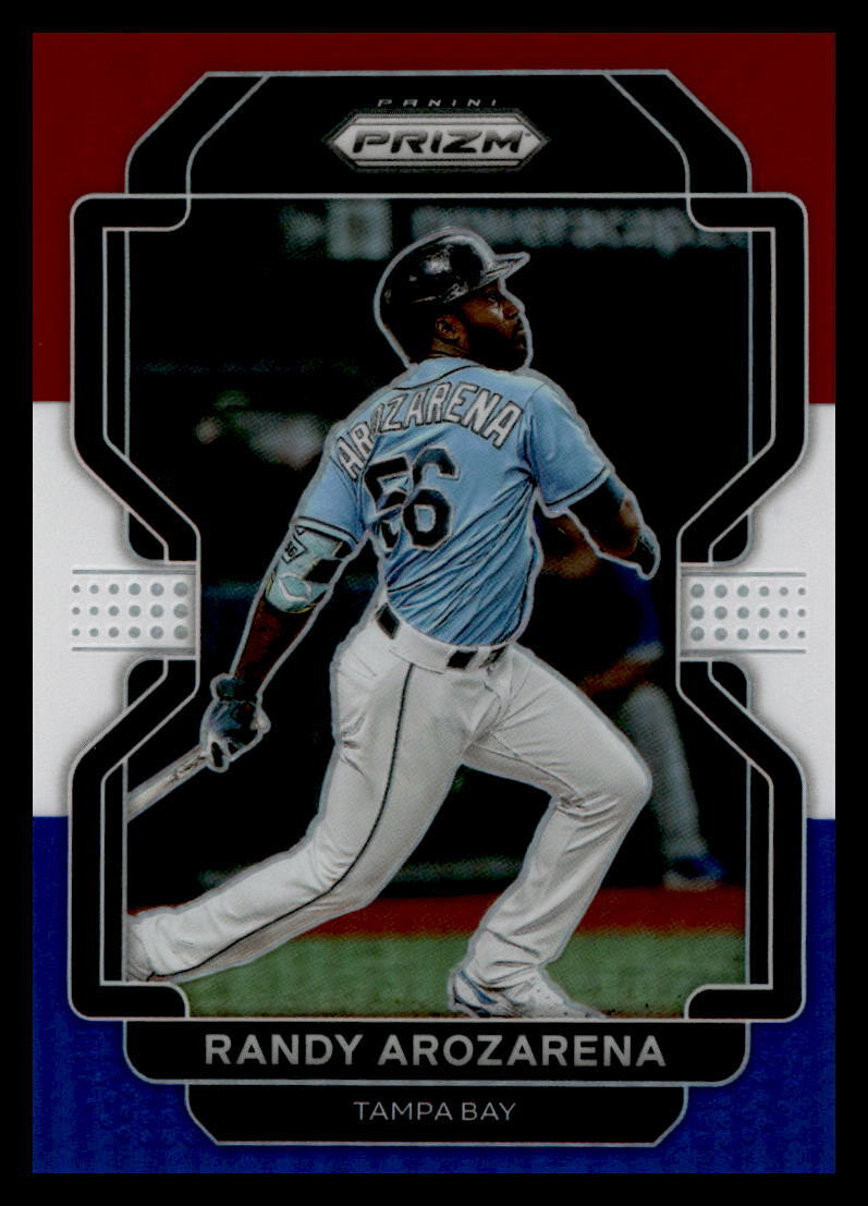 2022 Panini Prizm Red/White/Blue #62 Randy Arozarena