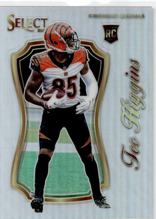 2020 Select Silver  #SCR-13 Tee Higgins RC Cincinnati Bengals