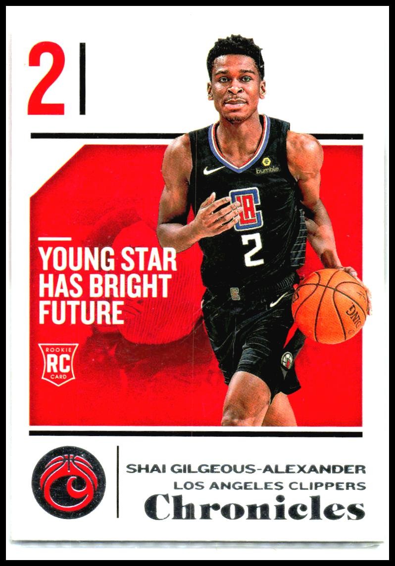 2018-19 Panini Chronicles #89 Shai Gilgeous-Alexander Rookie Clippers
