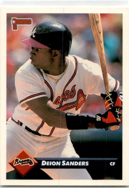 1993 Donruss #158 Deion Sanders Atlanta Braves
