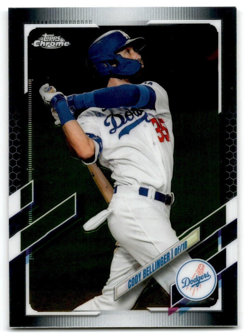 2021 Topps Chrome Cody Bellinger Los Angeles Dodgers #200