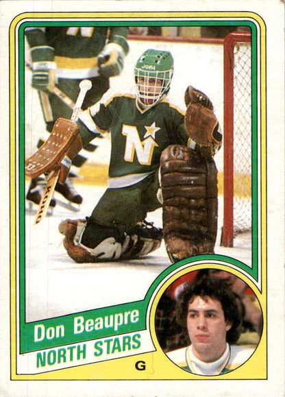 1984 Topps #70 Don Beaupre Minnesota North Stars