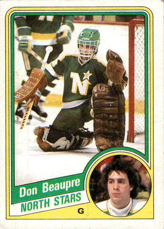 1984 Topps #70 Don Beaupre Minnesota North Stars