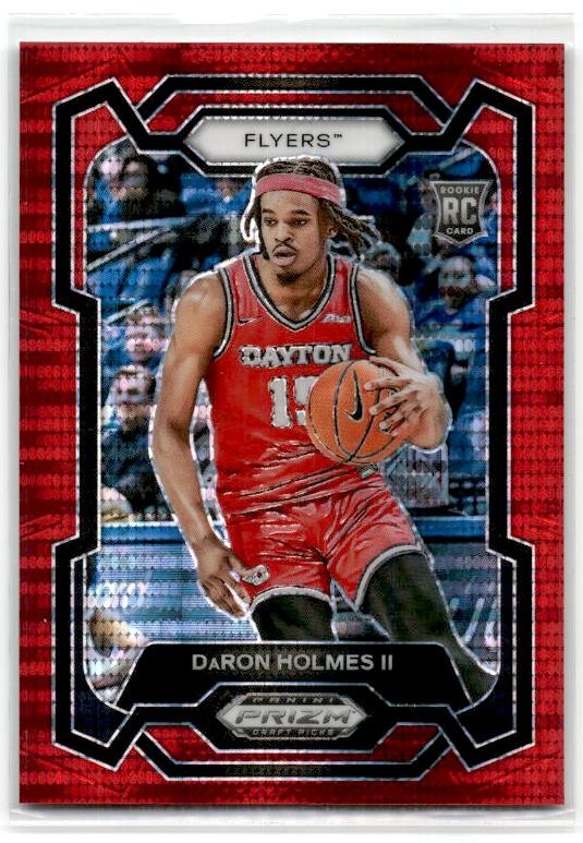 2024 Panini Prizm Draft Picks Prizms Red Pulsar #70 DaRon Holmes II /299 Nuggets
