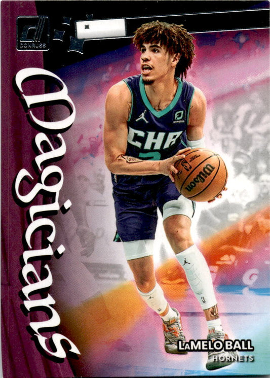 2022-23 Donruss Magicians #9 LaMelo Ball Charlotte Hornets