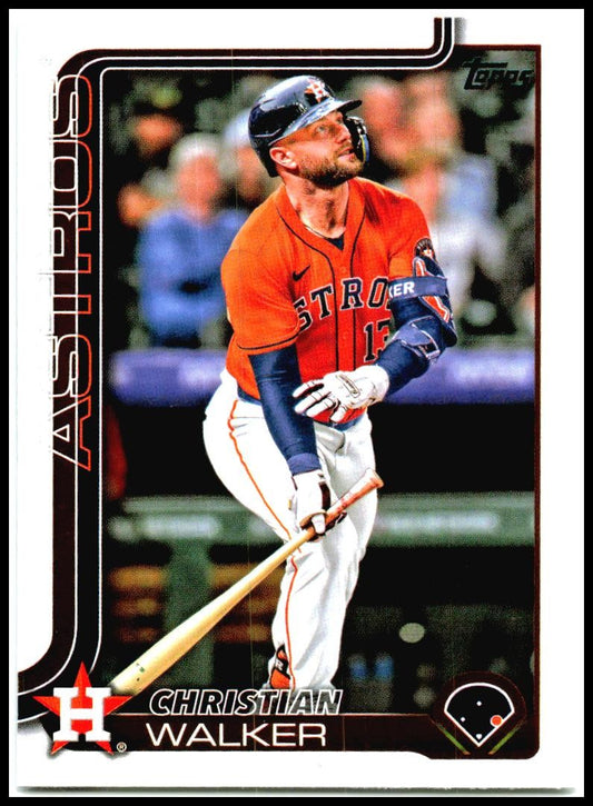 2025 Topps #441 Christian Walker Houston Astros