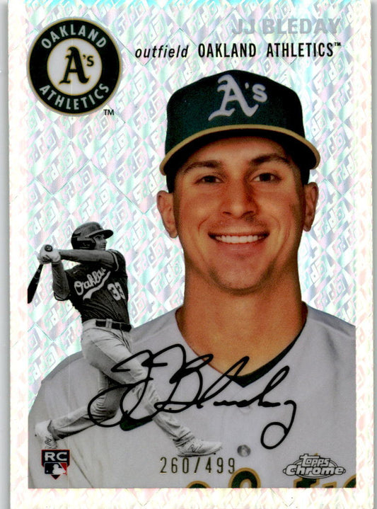 2023 Topps Chrome Platinum Anniversary Topps Refractor #31 JJ Bleday Rookie /499