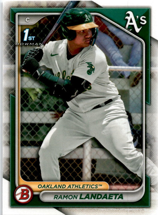 2024 Bowman #BP-28 Ramon Landaeta Oakland Athletics