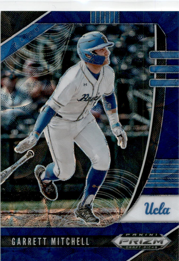 2020 Panini Prizm Draft Picks #PDP20 Garrett Mitchell Milwaukee Brewers / UCLA