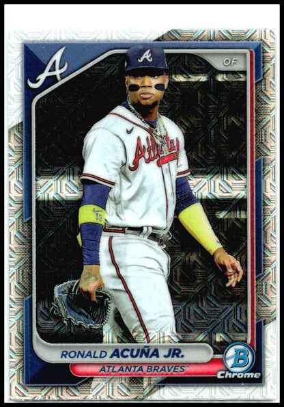 2024 Bowman Chrome Mojo Refractors #32 Ronald Acuña Jr. Atlanta Braves