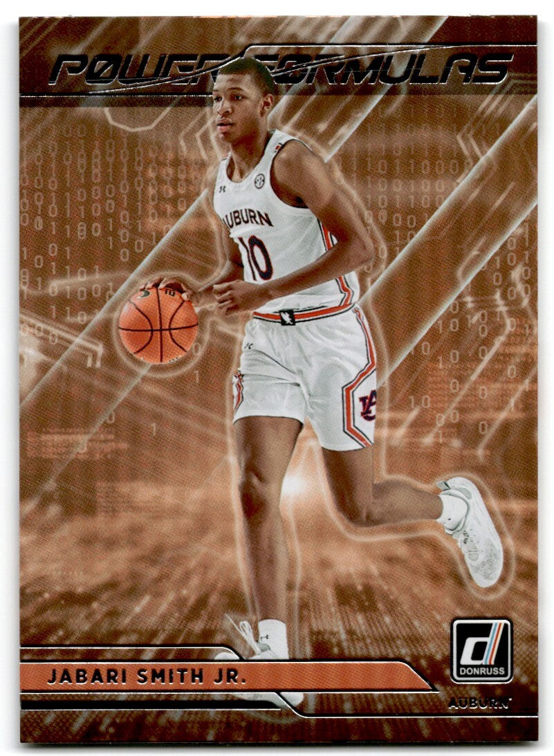 2022-23 Chroncles donruss Draft Picks Power Formulas Jabari Smith Jr Houston