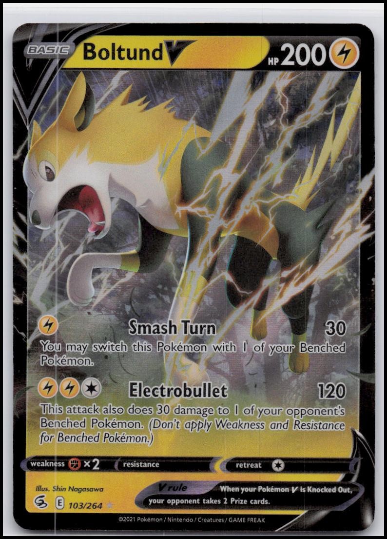 SWSH08: Fusion Strike #103/264 Boltund V