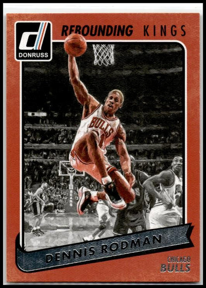 2015-16 Donruss Rebounding Kings #9 Dennis Rodman Chicago Bulls
