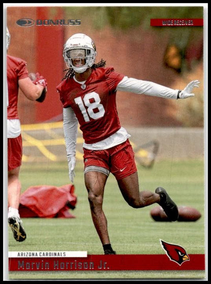 2024 Donruss Retro 2004 #23 Marvin Harrison Jr. Arizona Cardinals