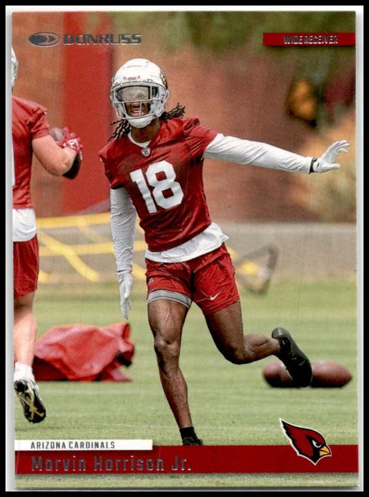 2024 Donruss Retro 2004 #23 Marvin Harrison Jr. Arizona Cardinals