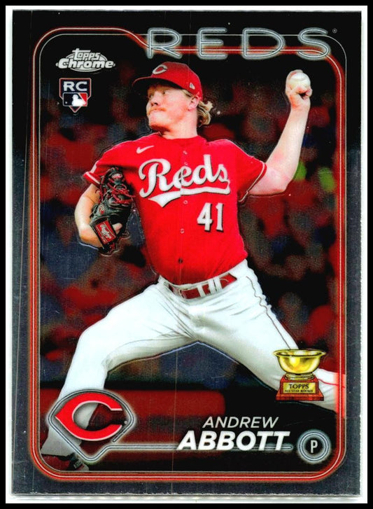 2024 Topps #214 Andrew Abbott Cincinnati Reds